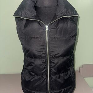 Black Puffer Vest